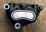 T/O Left Front Brake Calipers 00^ Touring FLH Dyna Sportster OEM Harley 4 piston