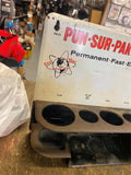 Vtg Auto Parts Display Sign Advertising Tin Tire Patch Oil Gas Service Station!