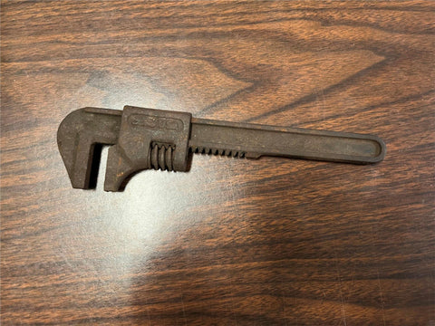 VTG ANTIQUE Made In USA FORD SCRIPT 8 in. ADJUSTABLE AUTO KIT WRENCH