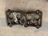 OEM Harley Twin Cam Touring Softail Dyna Glide Chrome Tappet Lifter Covers 99-17