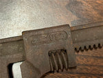 VTG ANTIQUE Made In USA FORD SCRIPT 8 in. ADJUSTABLE AUTO KIT WRENCH
