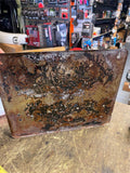 Vtg Auto Parts Display Sign Advertising Tin Tire Patch Oil Gas Service Station!