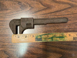 VTG ANTIQUE Made In USA FORD SCRIPT 8 in. ADJUSTABLE AUTO KIT WRENCH