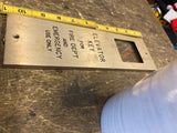 Elevator Key Box Emergency American Industrial collectible 50's Vtg Otis Fire!