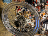 Vtg Triumph T120 T110 Bonneville Rear Wheel Rim Hub 3x16 500 650 60's Nice!
