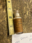 Antique Bottle Diamond Powder Cutting Jewelry Diamantine Qte Sup Swiss 1900"s!
