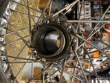 Vtg Triumph T120 T110 Bonneville Rear Wheel Rim Hub 3x16 500 650 60's Nice!