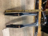 10" 1 1/4 T Drag Bars Handlebars Harley Softail Dyna FXR Sportster Chopper Custo