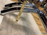 10" 1 1/4 T Drag Bars Handlebars Harley Softail Dyna FXR Sportster Chopper Custo