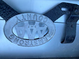 VTG 1930's AAA License Plate Topper Armstrong County Auto Truck Hot Rod Chevy fo