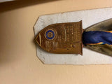 Vtg 1951 33rd American Legion Convention Dept NY Badge Medal Ribbon Military Vet