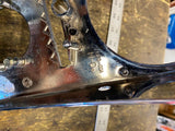 Harley Softail FLSTF FatBoy Heritage Gas Tank Dash Console Cover Speedo 2000^ OE