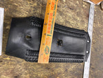 Harley Tank Console Dash Cover Trim Leather Panel Fatboy Softail OEM Gas TAnk