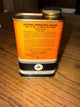 Vtg Jnt Products Cream Polish for Colors Scratches Tin Can Oil Graphics Clean!