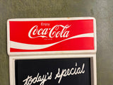 Vintage Coca-Cola Today's Special Chalkboard Advertising Sign 16X24