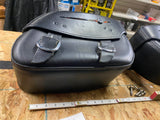 Harley Leather OEM 2000^ Softail Saddlebags Detachable Heritage Fatboy Nostalgia