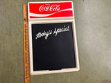 Vintage Coca-Cola Today's Special Chalkboard Advertising Sign 16X24