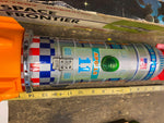 Vtg Space Frontier Rocket Ship Yoshino Battery Toy Apollo 11 Orig Box Minty!