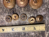 Military Buttons Army Uniform Button Lot Asst Jacket Eagle Officer Dress
