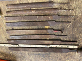 Vtg Old Metal Files USA Tools Machinist Metalworker Mechanic Garage Lot