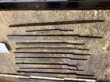 Vtg Old Metal Files USA Tools Machinist Metalworker Mechanic Garage Lot