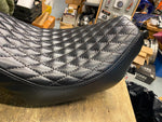 Tuffside Street Rod High Back Seat XG750A Harley Custom Diamond Stich Step up