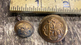 Military Buttons Army Uniform Button Lot Asst Officer Jacket Eagle Officer Dress