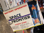 Vtg Space Frontier Rocket Ship Yoshino Battery Toy Apollo 11 Orig Box Minty!