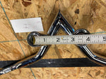 LA Chopper V nose Bars Handlebars 1 1/4 Softail Chopper Custom Ironhorse Big Dog
