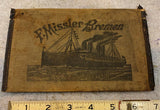 Antique Missler Breman Travel Ticket Wallet Steam Immigrant Europe USA Pre WW1