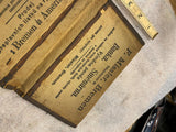 Antique Missler Breman Travel Ticket Wallet Steam Immigrant Europe USA Pre WW1
