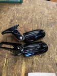 OEM Harley Black Streamliner Passenger Pegs Mounts Harley touring 2009^ FLH Glid