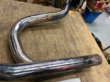 Ironhead Sportster Dual 2 into 1 Factory Exhaust Head Pipe Header Custom Harley