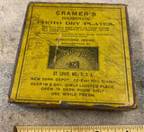 Cramer Isochromatic Photo Dry Plates Glass Negatives 1800's Antique Camera Colle