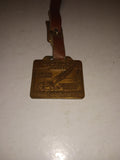 Vintage Estate Find Michigan Tractor Shovels Watch Fob in Good Shape!