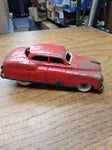 Vtg ALPS Tin Toy Car Pressmobile Press Down On Roof To Wind Made Japan Working!