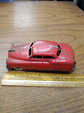Vtg ALPS Tin Toy Car Pressmobile Press Down On Roof To Wind Made Japan Working!
