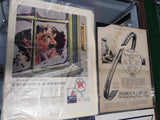 VTG 1930-1940 Magazine Advertising Lot Gas Tires Automobile Railroad Bicycle 13