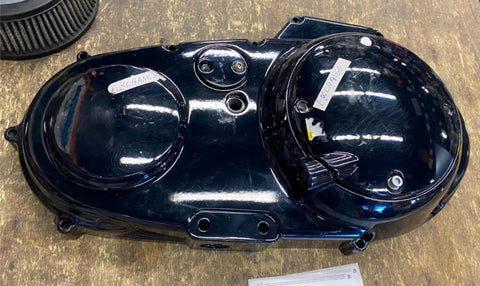 OEM Harley Black Powdercoat Primary Clutch cover Derby Assy 1993-03 Sportster 88