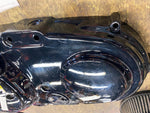 OEM Harley Black Powdercoat Primary Clutch cover Derby Assy 1993-03 Sportster 88