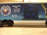 Lionel O Gauge 2333 F3 Century Club Blue Box Car First Built 1948 Railroad Train