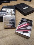NOS 2013 Zippo Cigarette Lighter Harley Davidson Gas Tank Original Box