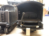 Vtg Lionel O Gauge 8304 Steam Locomotive Lionel Tender 2466 WX Railroad Train