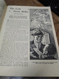 Vtg 1941 Detective Fiction Weekly Magazine Shadow Man Cruise Ship Murder 66 Page