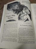 Vtg 1941 Detective Fiction Weekly Magazine Shadow Man Cruise Ship Murder 66 Page