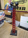 Vtg Louis Marx O Gauge Railroad Train No. 416 A Red Flood Light Tower with Box!