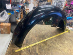 Vivid Black Front Fender Harley Street Glide Road King Touring  13< FLH Custom