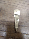 Vtg 1930's Cracker Jack Scotty Dog Puppy Lithograph Tin Metal Bookmark