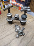 Vtg Antique Brass Metal Water Spigot Faucet Plumbing Fixture Farm Sink Bath Tub