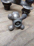 Vtg Antique Brass Metal Water Spigot Faucet Plumbing Fixture Farm Sink Bath Tub